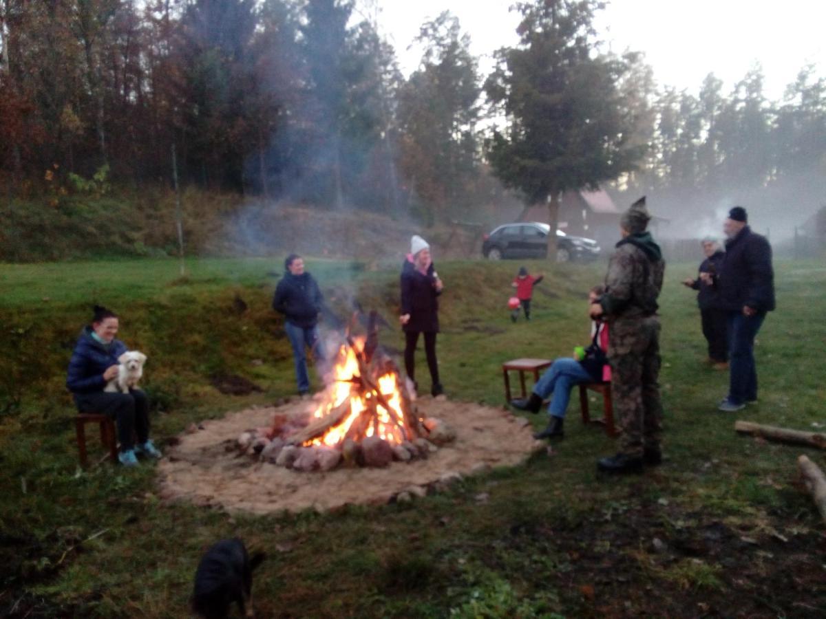 Domki Wczasowe Mazury - Ferienhaus Masuren - Do 12 Osob - Idealny Dla Grup Dluzek Exterior foto